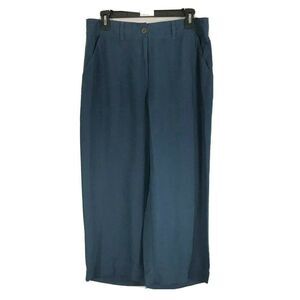 Van Heusen Womens Size 8 Blue Capri Pants NWT Cropped Career Dress Trousers